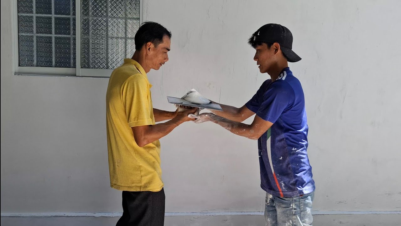 Vợ Chồng Cùng Đồng Lòng Sửa Sang Lại Căn Nhà  Chính Của Mình Cho Khang Trang Và Đẹp ! |BĐMV&Family