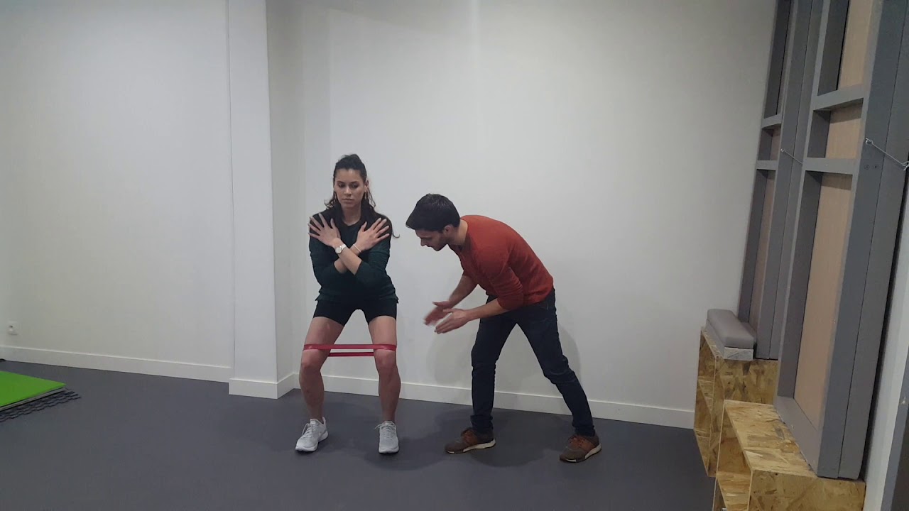 Auto-rééducation anti-valgus dynamique - L'éKipe Kiné