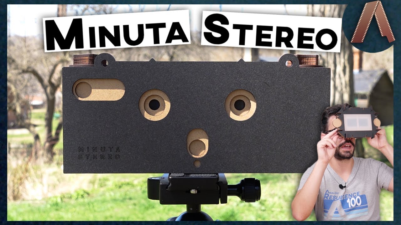 Stereoscopic Film Photography with the MINUTA STEREO Pinhole Camera