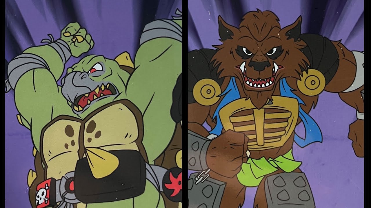 Loyal subjects BST AXN Tokka and Rahzar review #actionfigures #tmnt #loyalsubjects