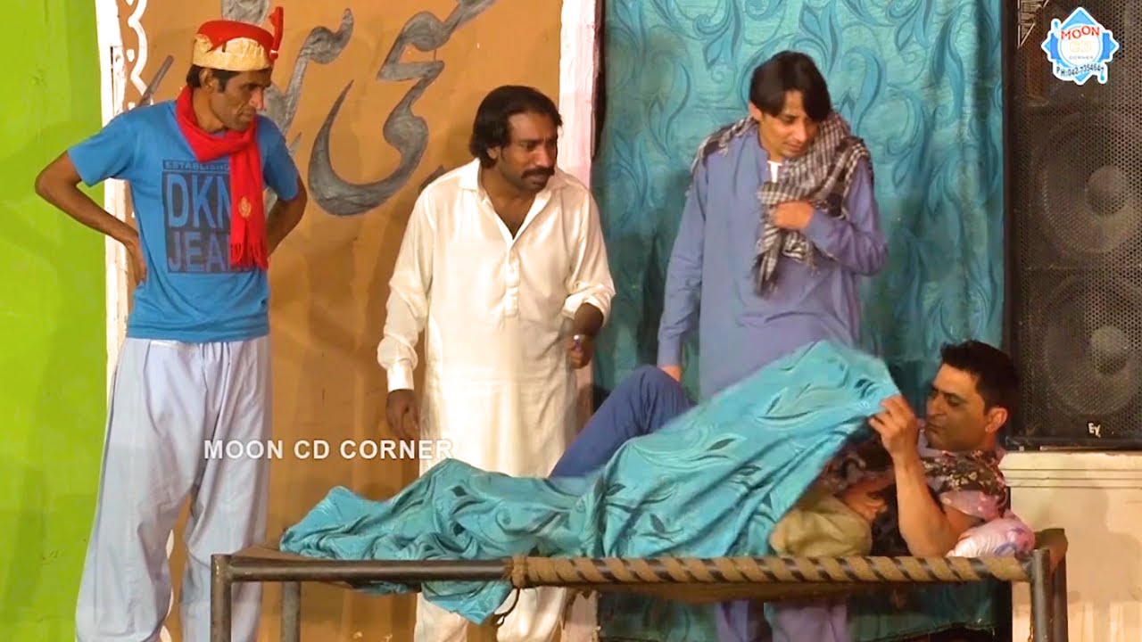 Amjad Rana and Kodu | Nadeem Chitta and Zulfi Stage Drama Lari Adda | New Stage Drama 2021