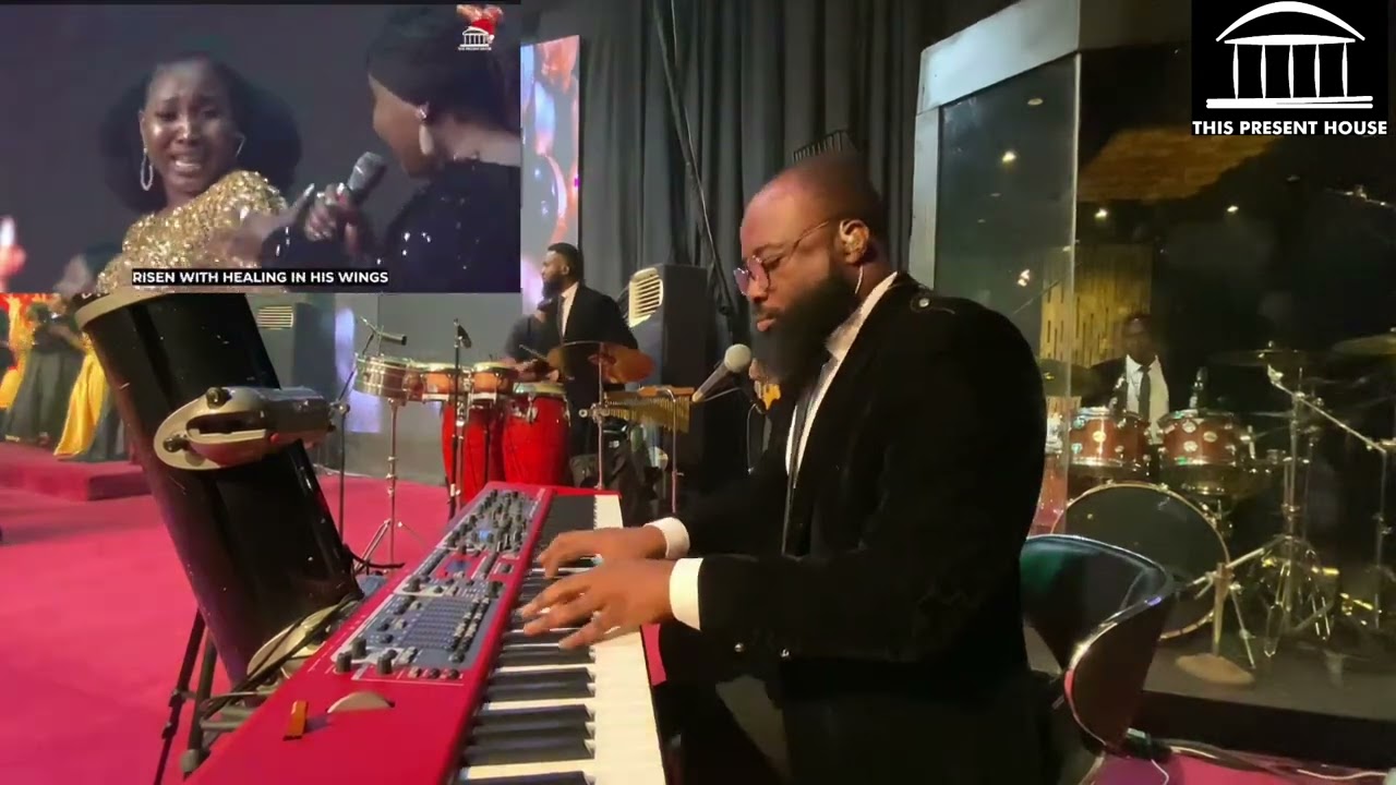 THESE MUSICIANS DIDN’T HOLD BACK, THEY GAVE IT THEIR BEST SHOT 😳😳 @NordKeyboards @JJHairston