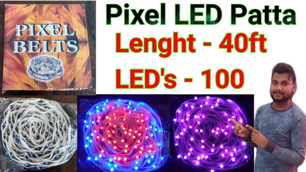 Pixel LED Belt || Pixel LED Patta || Pixel Light Patta || Pixel Belt