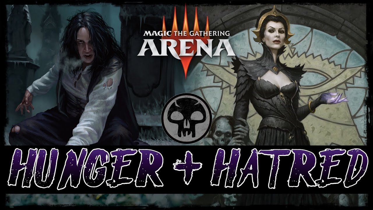I HATE YOUR HAND | MTG Arena - Mono Black Discard Destruction Anti Meta Life Drain Standard Deck
