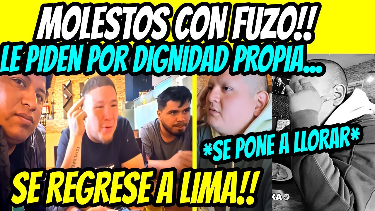 KINGHOUSE MOLESTOS CON FUZO LE PIDEN QUE REGRESE A LIMA