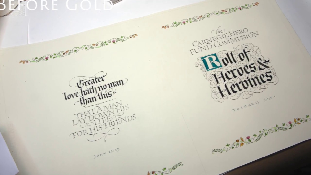 Carnegie Calligraphy Project 2018