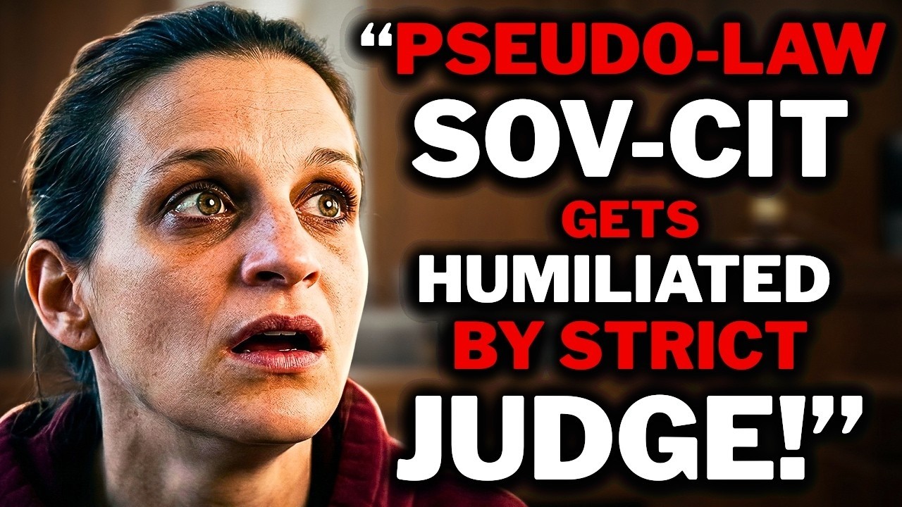 Judge Instantly Shuts Down Sovereign Citizen Arguments and Courtroom Excuses