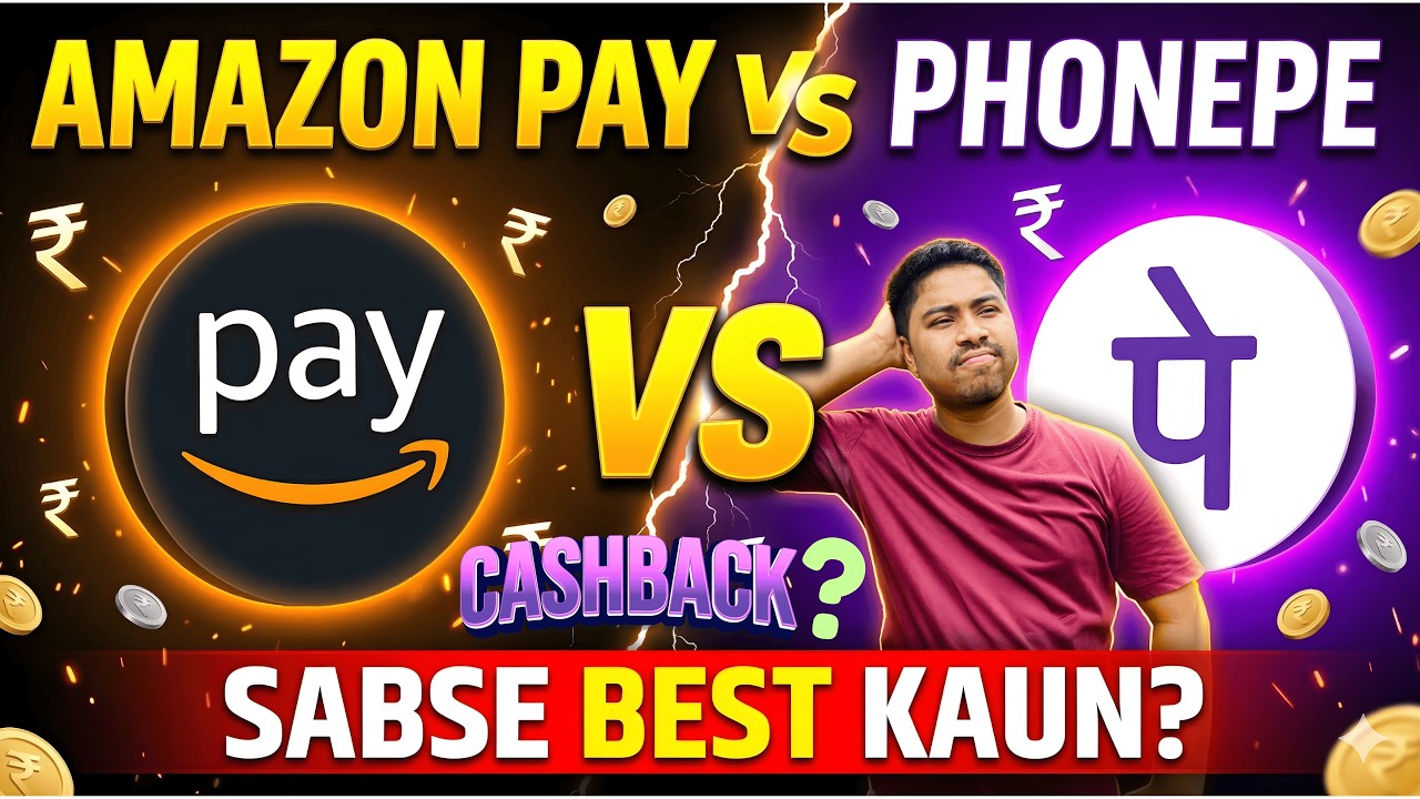 🔥 Amazon Pay vs PhonePe 2026: Truth of UPI Speed & Offers! (Konsa Chune?)