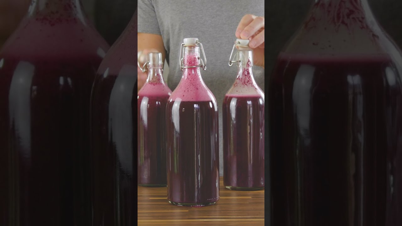 Faire du vin p&eacute;tillant #shorts