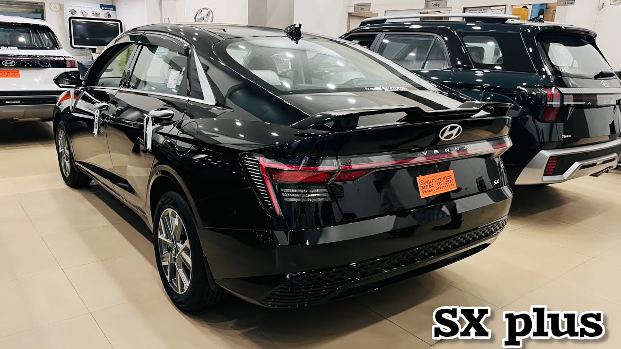 Newly Launched Hyundai Verna SX Plus 2025 Model Price Features Mileage Review & Details