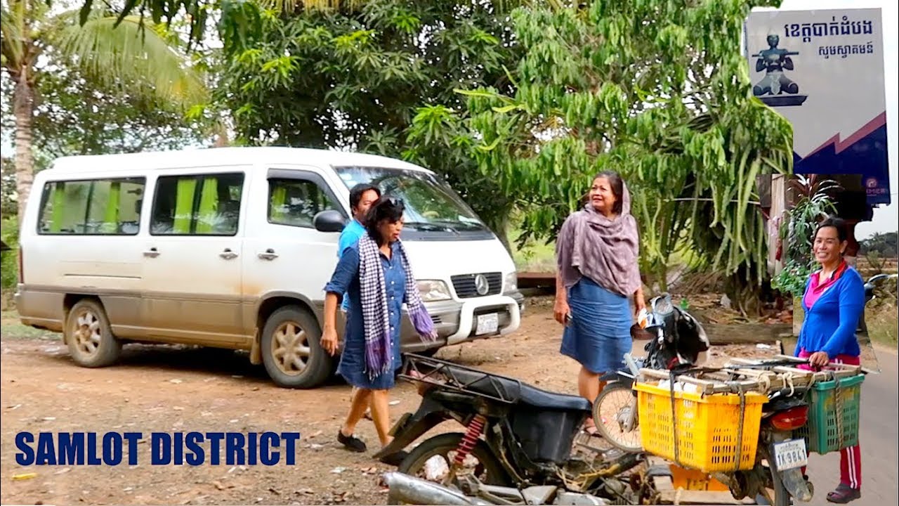 Battambang Trip 03 | Travel from Kors Kralor District to Samlot District