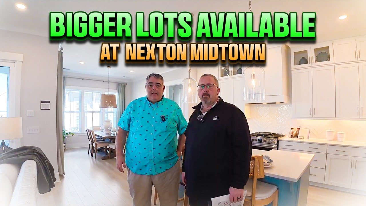 Осмотр самых больших парковок в районе Nexton Midtown.