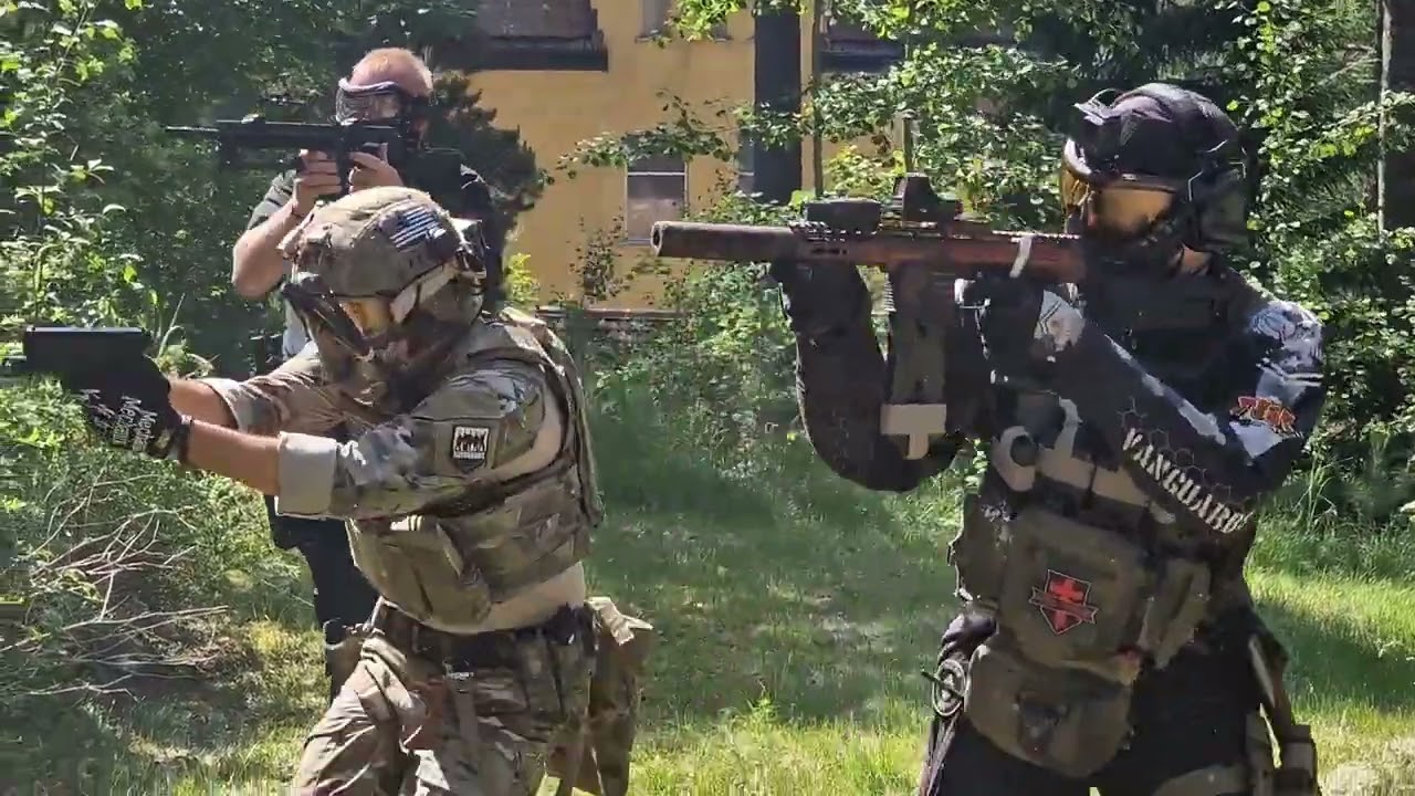 SWE Team Six - The most intensive magfed paintbal game ever