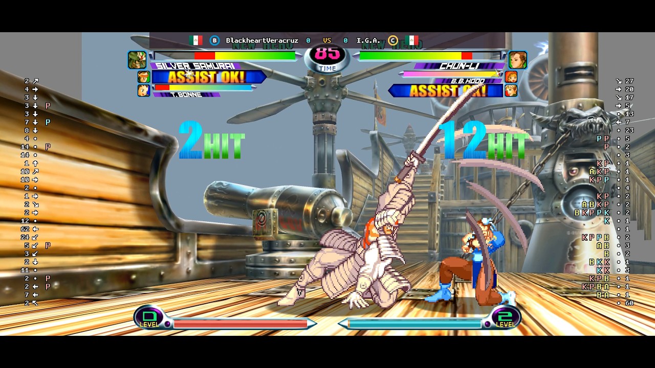 Marvel Vs. Capcom 2 - 🇲🇽 BlackheartVeracruz(B) vs 🇲🇽 I.G.A.(C) | Fightcade (2026-03-15 03:09 UTC)
