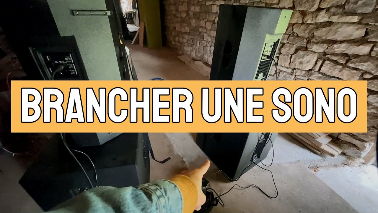 TUTO Comment bien brancher une Sono Active (Enceintes actives / Soundsystem Amateur)
