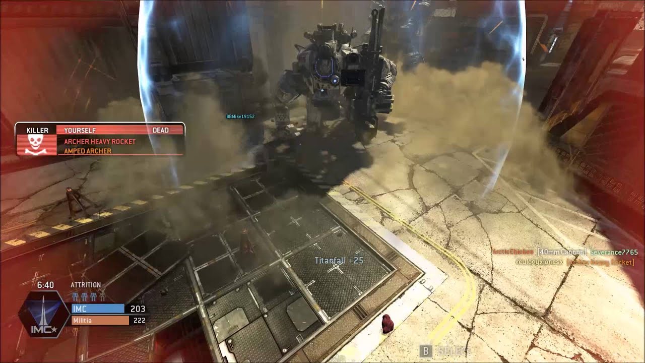 Amped Archer Fail