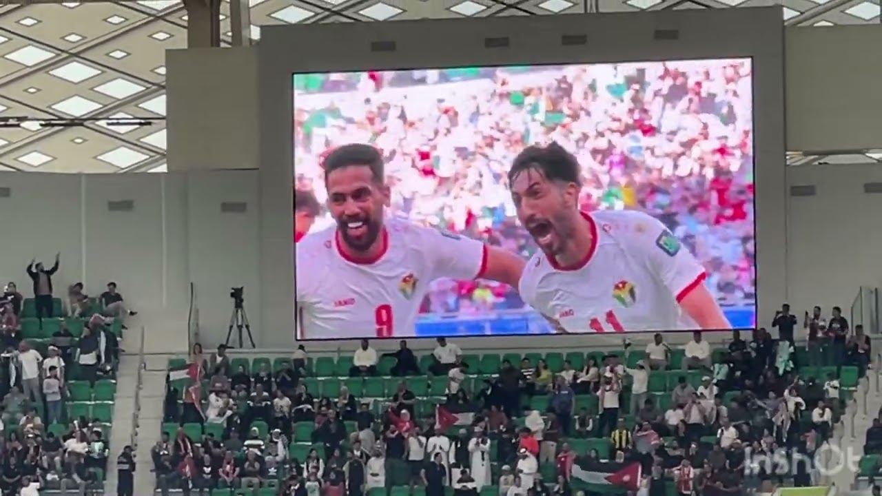 Al thumama  Korea vs Jordan match highlights and crowd reaction Asian Football Cup January ‘24
