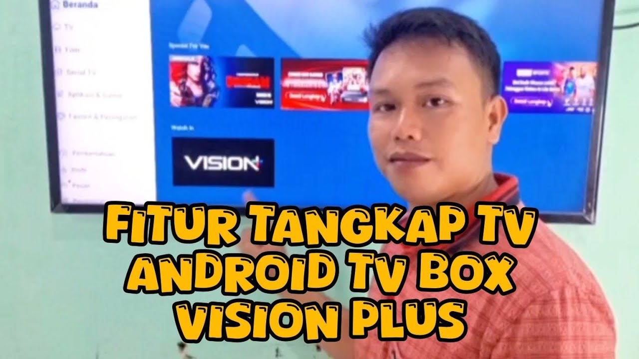 Pakai fitur tangkap tv android tv box vision plus #Visionplustv #ubahtvbiasa #lebihdarisekedartv