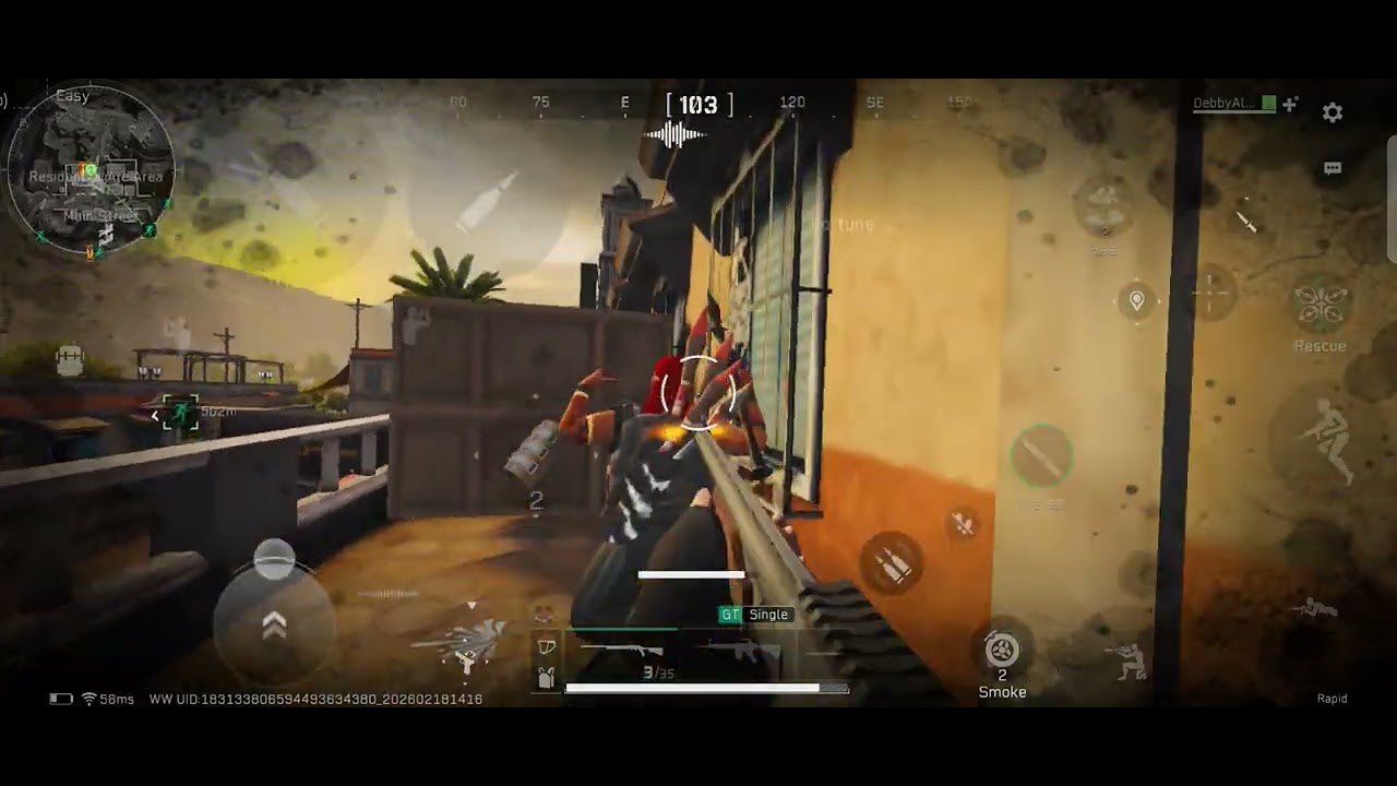 Got Eliminated by Landmine in Delta Force Mobile 😭 | Instant Death Moment