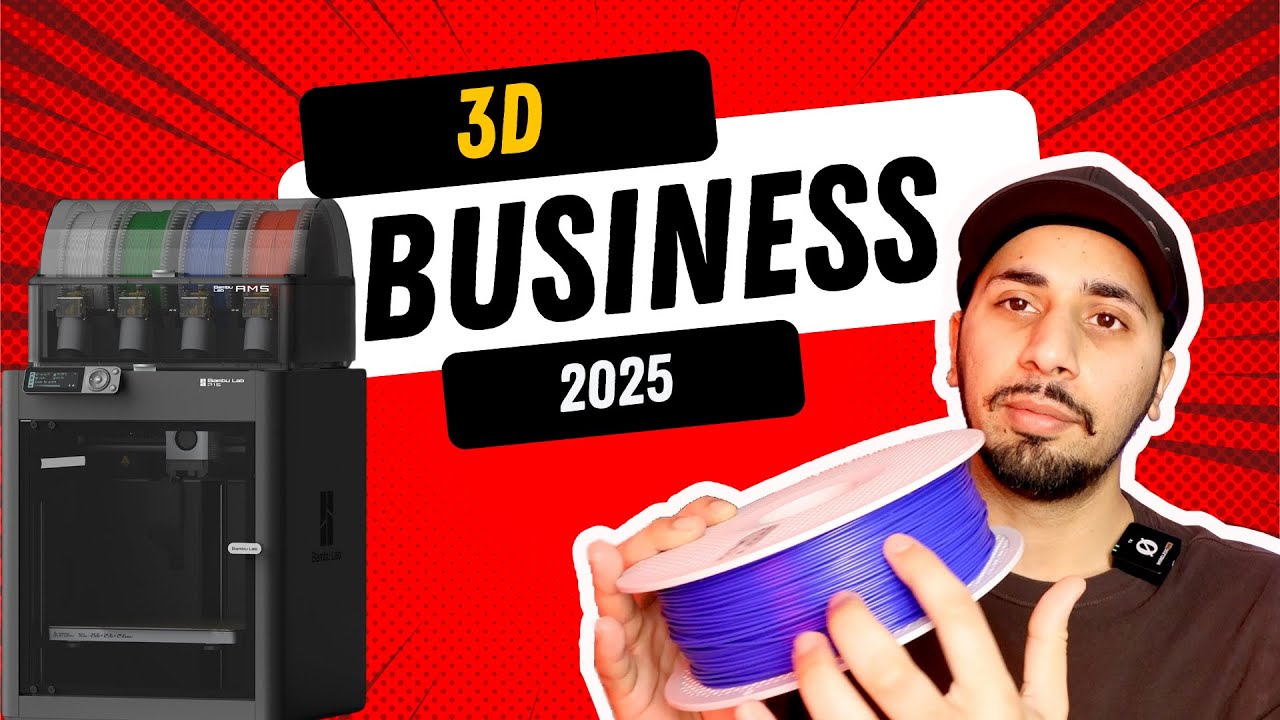 Открытие бизнеса по 3D-печати в 2025 году