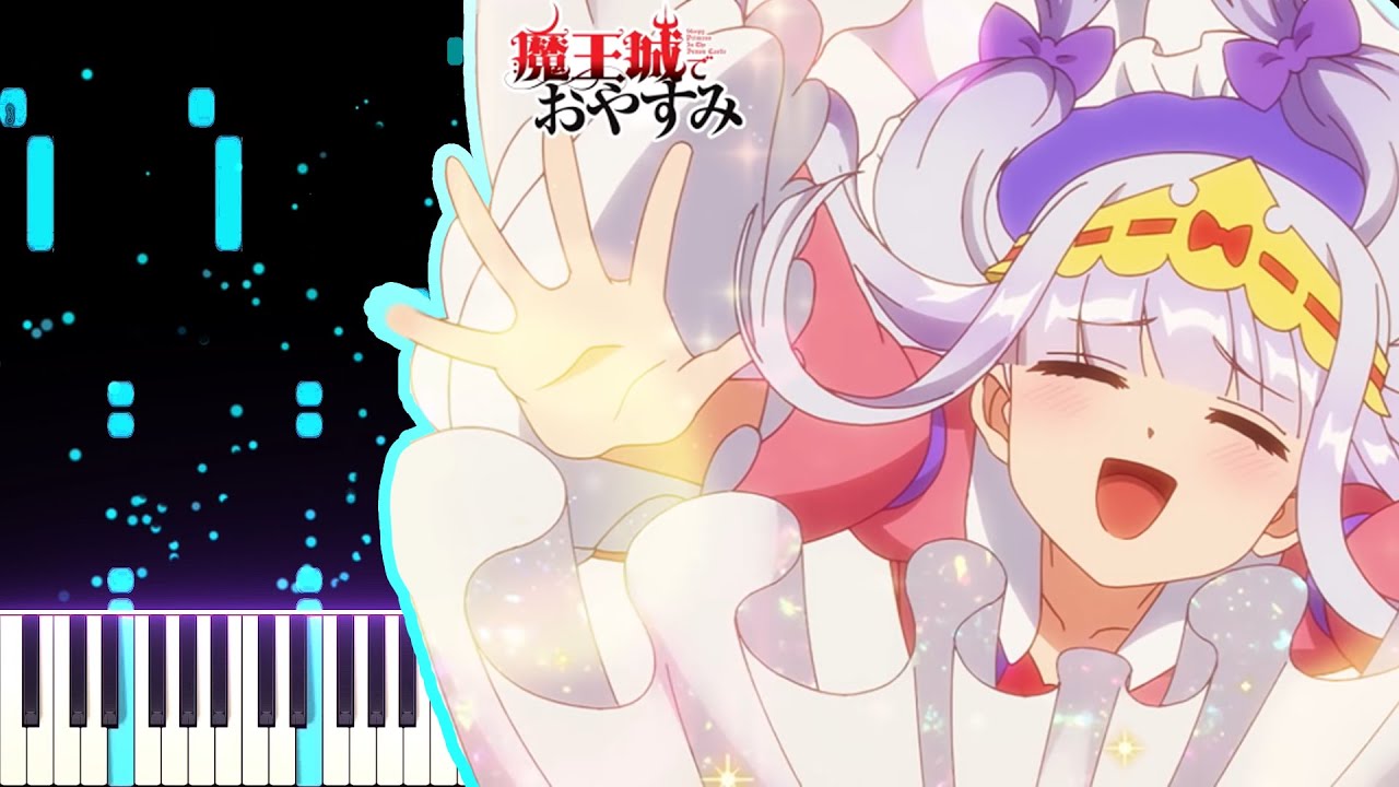 Maoujou de Oyasumi / 魔王城でおやすみ ED - Gimmme! (ORESAMA) | [Piano Cover] (Synthesia)「ピアノ」