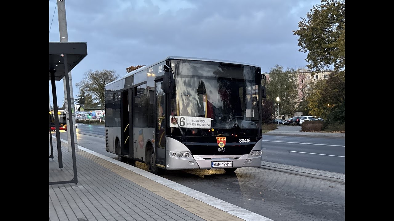 ZАZ A10C3A #80416 PKS Grodzisk Mazowiecki (o.Pruszków) linia 6 kierunek Os.Staszica