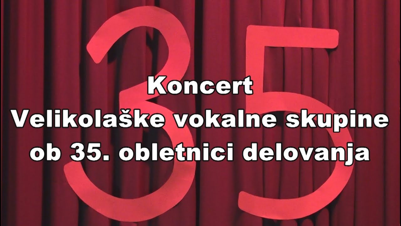 Koncert Velikolaške vokalne skupine, 11 10 2025