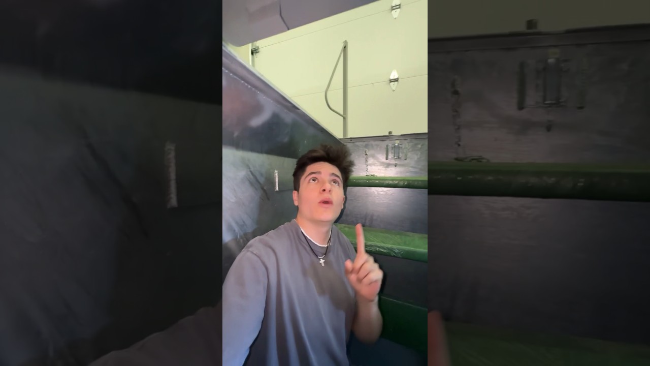 Underground Tornado Shelter Tour 🌪️ #shorts #tornado