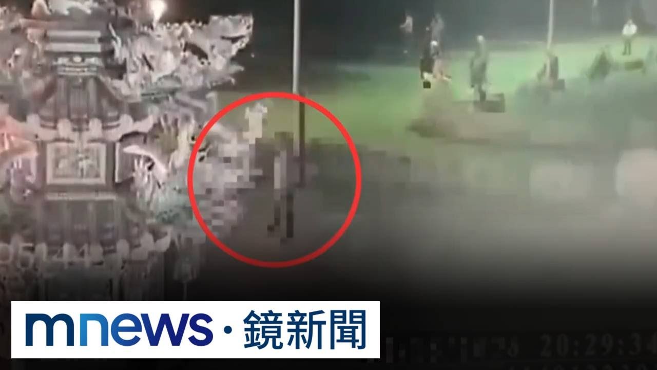違規放炮出事！　淡水老街驚鞭炮倒下亂射人｜#鏡新聞