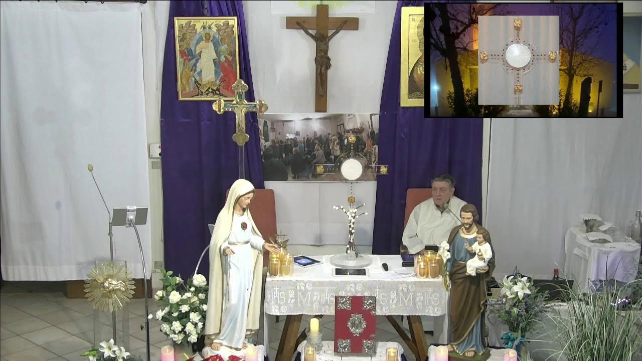 Adorazione, Coroncina e Rosario (dalle ore 17.30) - 5 marzo 2026