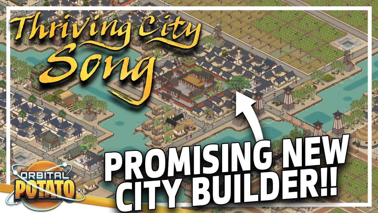 NEW Kingdom & City Builder!! - Thriving City Song - Colony Sim & City Management Game