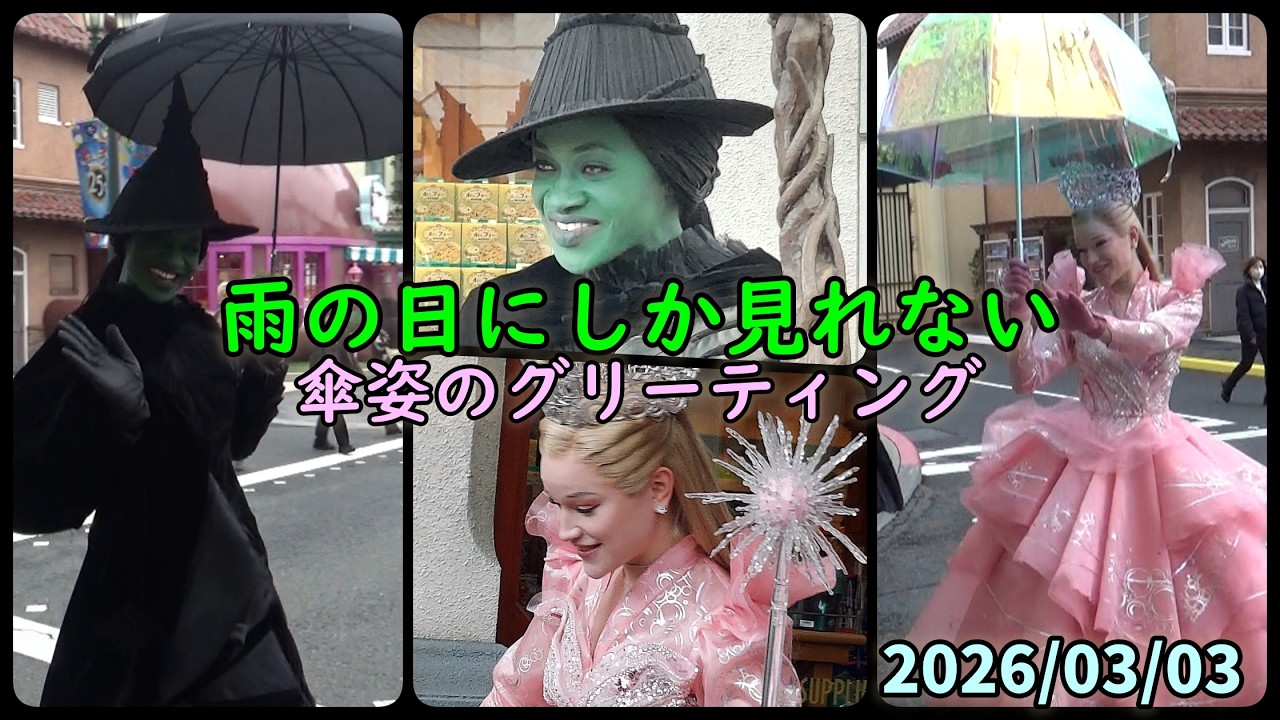 【USJ】BJFAN-WICKEDウィキッド ～オズの魔女たち～グリーティング(2026/03/03-12:00)