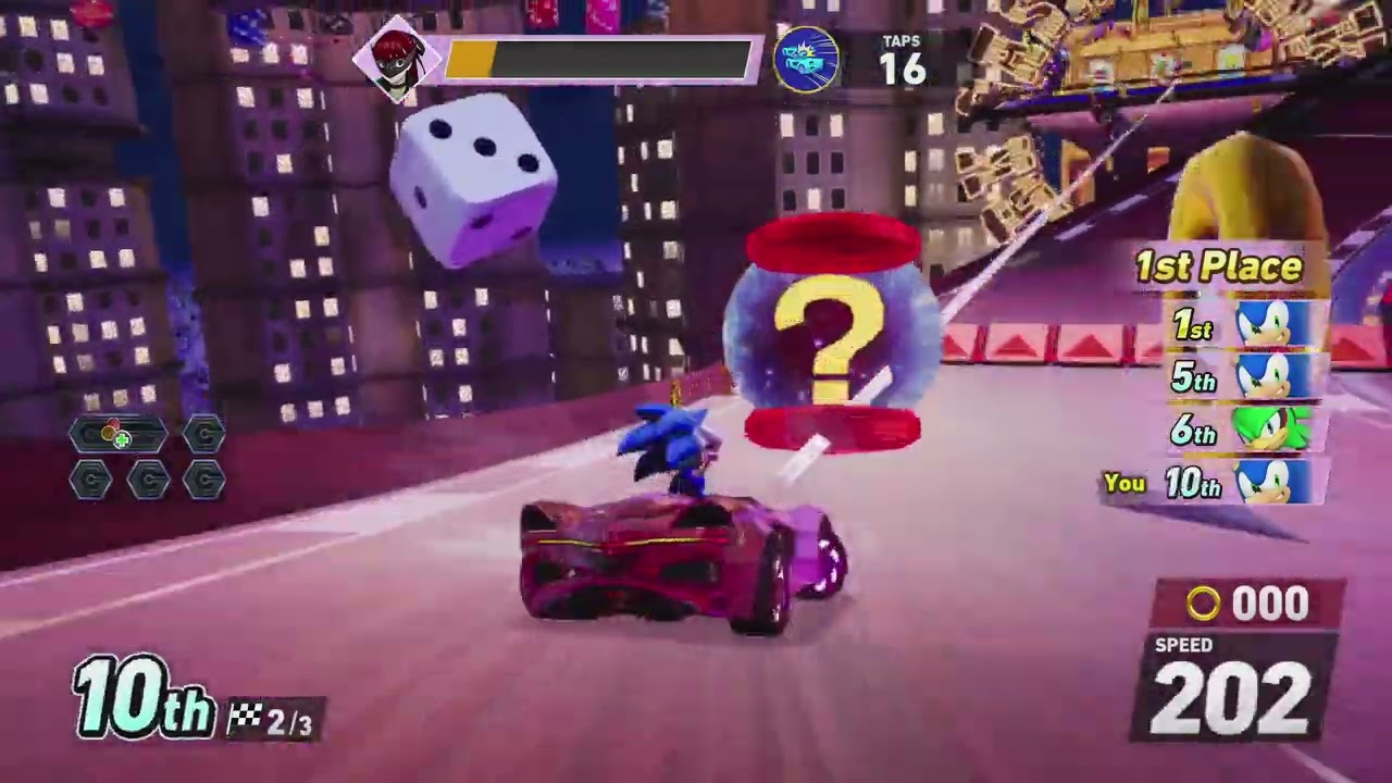 Sonic Racing: CrossWorlds - open network test - Online play