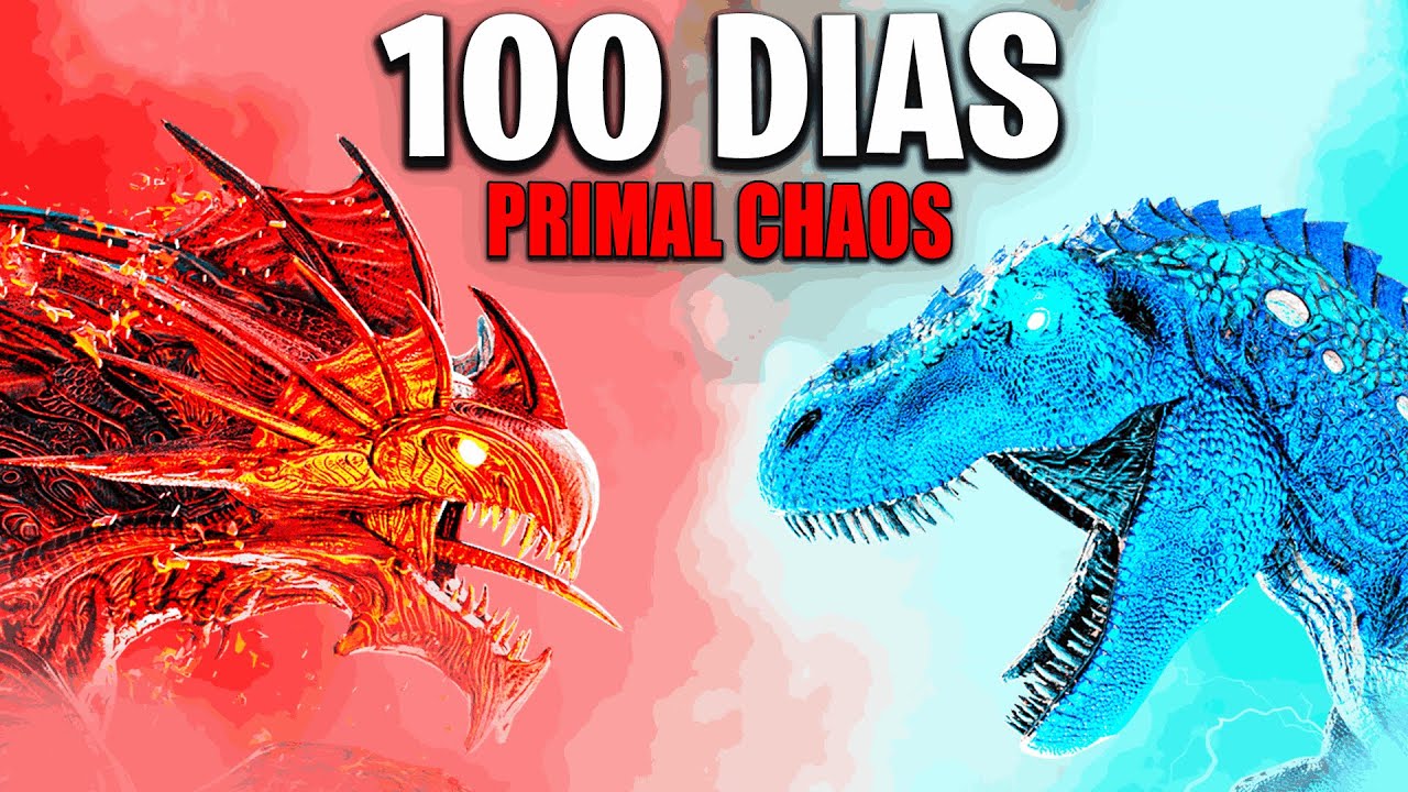 Sobreviví 100 Días en Ark Ascended Primal Chaos