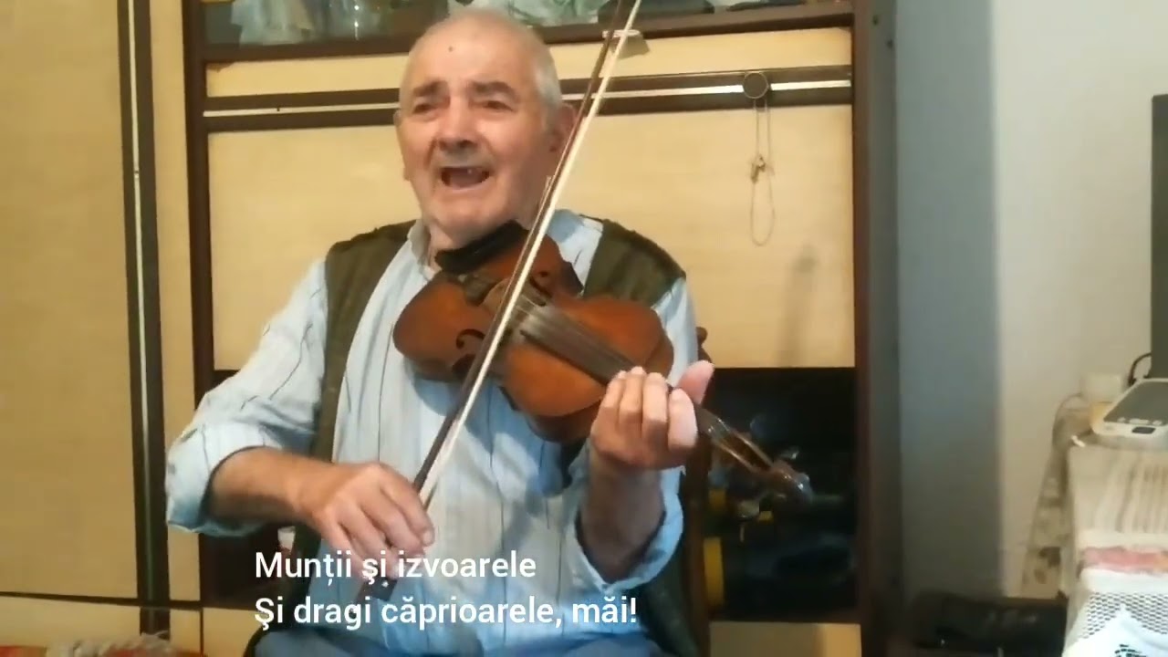 Lăutarul Miroslav a lu Ciulin din satul Șărbanuț, Valea Timocului — cântec de înmormântare cu lăută
