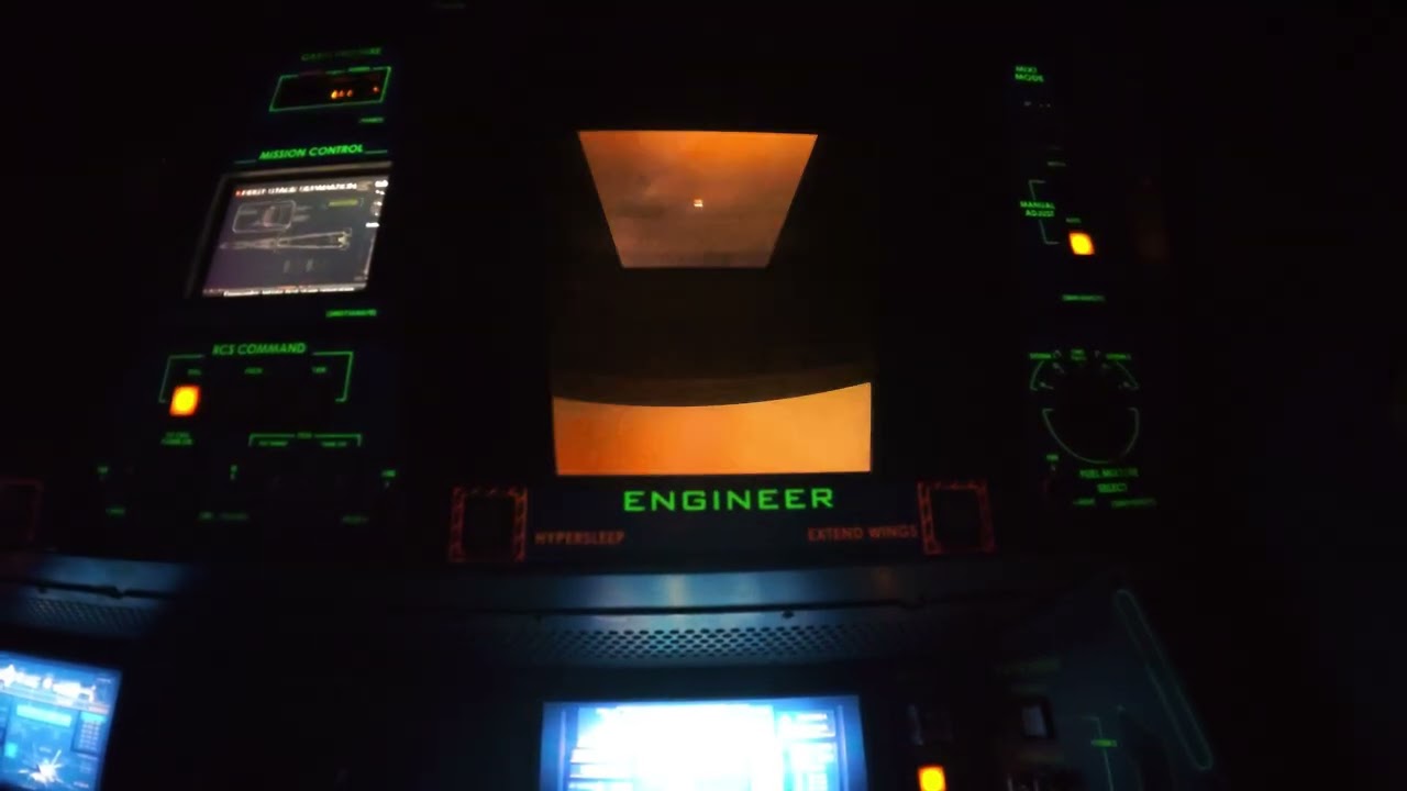 Mission Space Orange POV @ Epcot