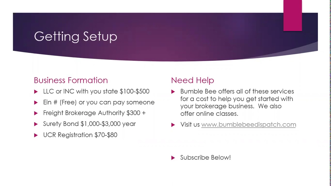 How Much It Cost To Start A Freight Brokerage Business