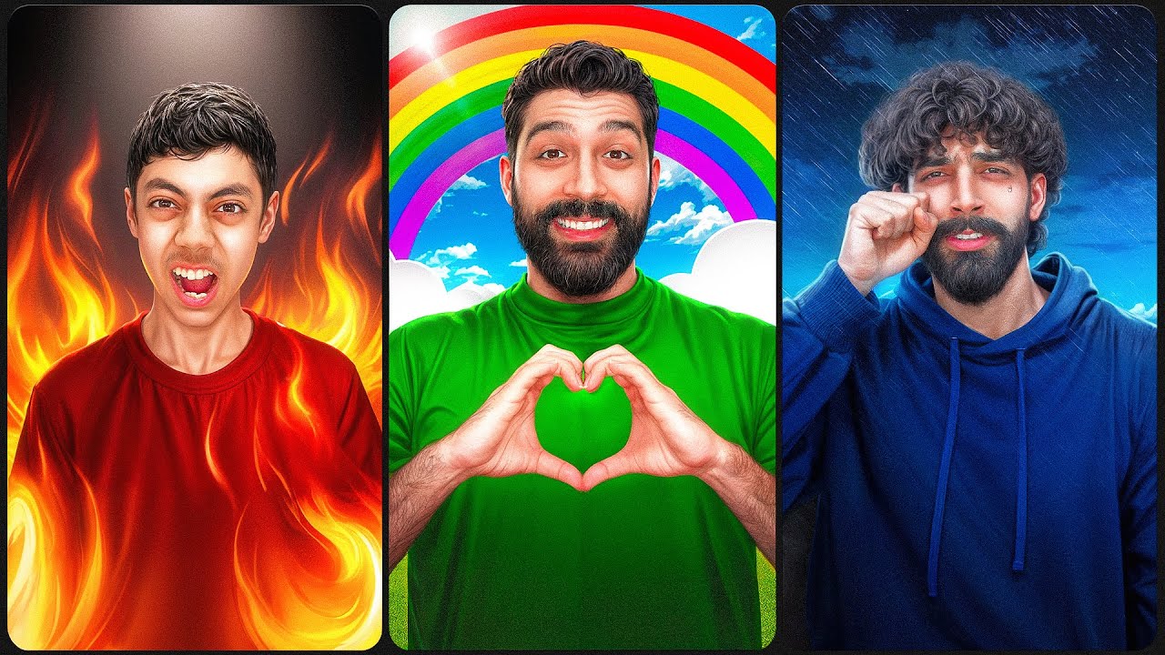 یک روز با یه احساس زندگی کردیم 😢😂😡