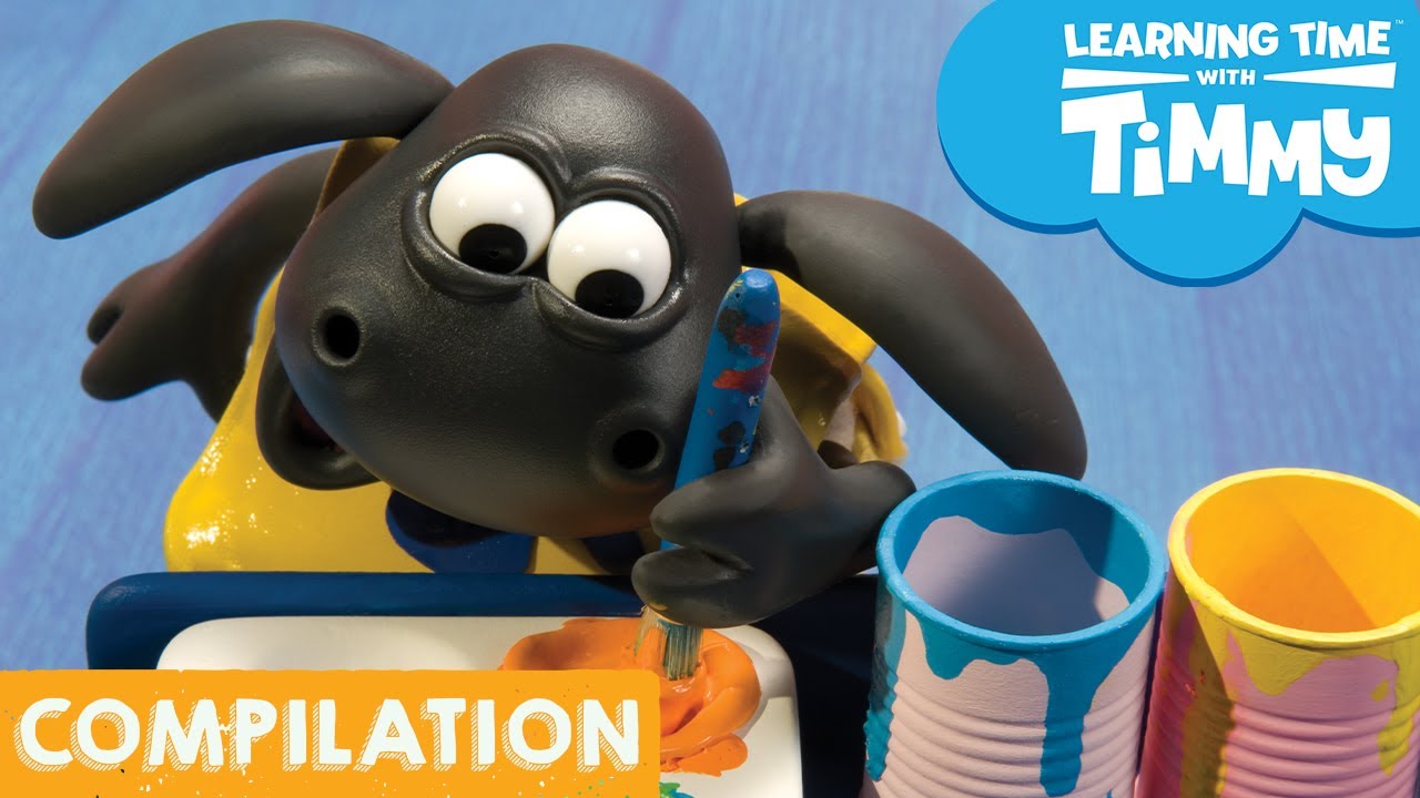 Art and Craft Episodes | Learning Time with Timmy Compilation | Learn English for Kids