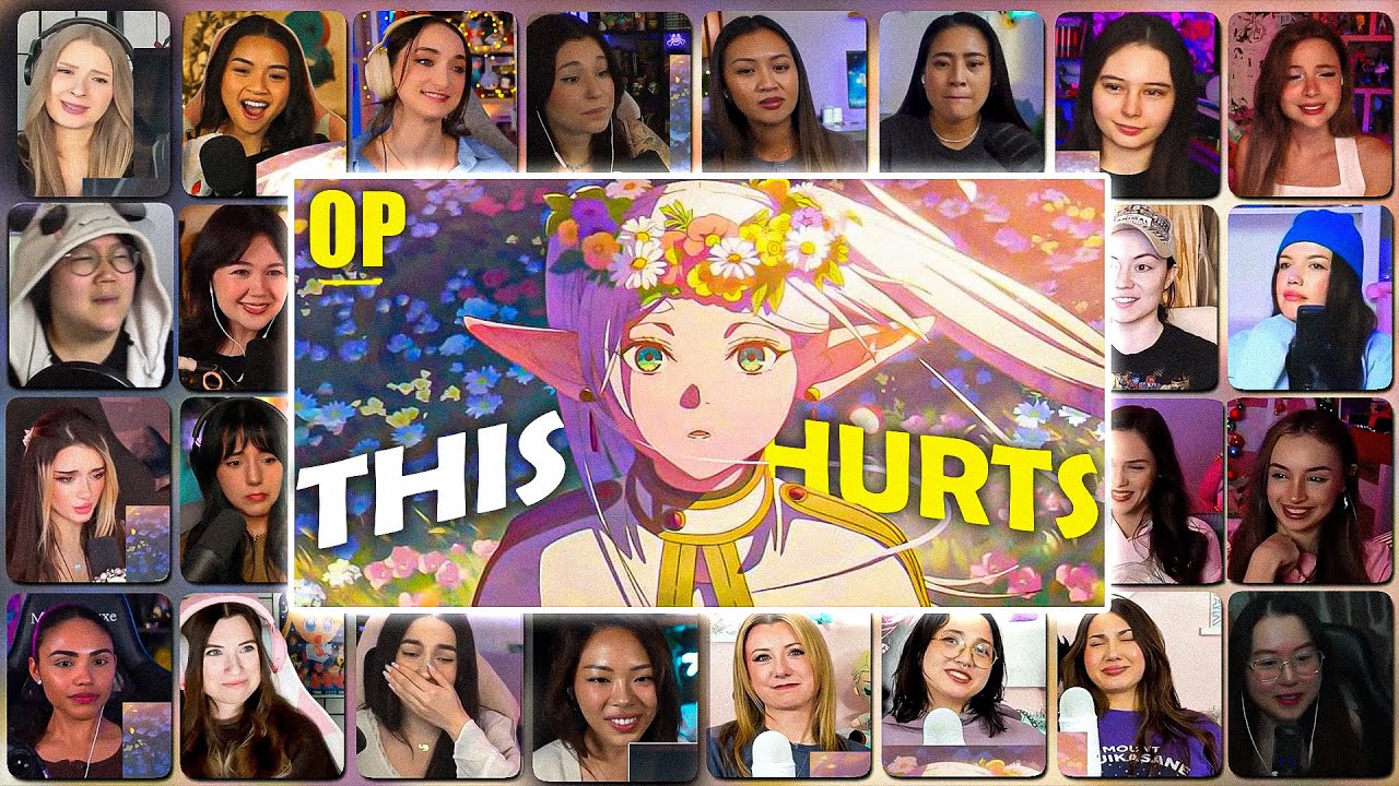 [GIRLS] Frieren Season 2 Opening Reaction Mashup | This OP Hits Different 😭✨