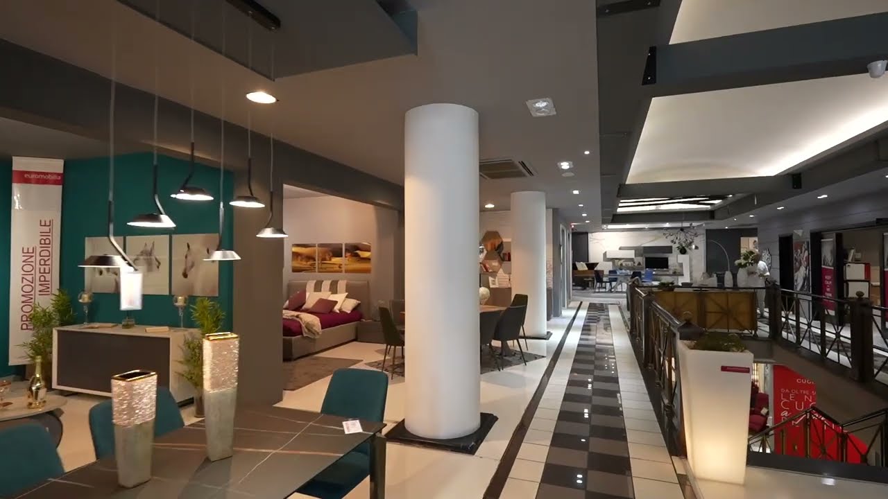 Euromobilia, negozio di arredamento a Quarto, Napoli.