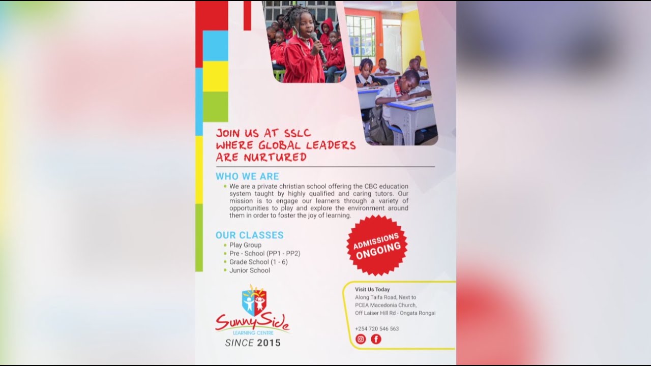 SUNNY SIDE DAY CARE & LEARNING CENTRE