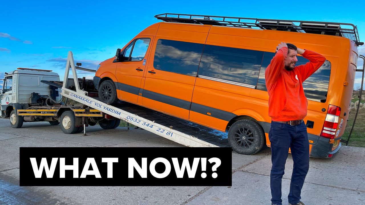 We have NO BREAKDOWN COVER in Turkey! - campervan clutch is broken