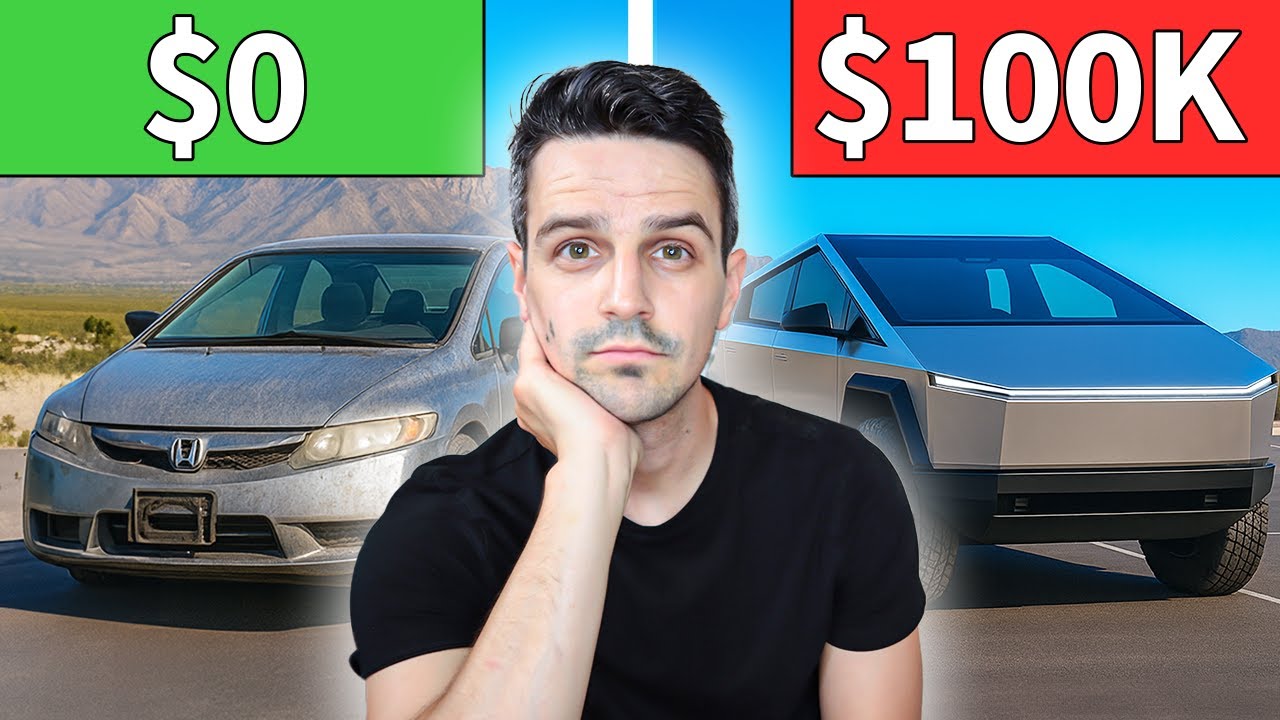 $0 vs $100,000 Car: How Car Payments Keep You BROKE