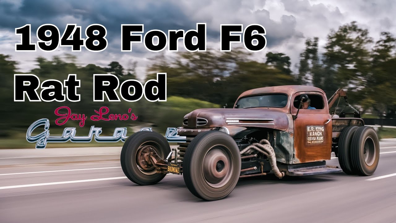 Кинотеатр Circle G представляет Ford F6 Rat Rod 1948 года — гараж Джея Лено