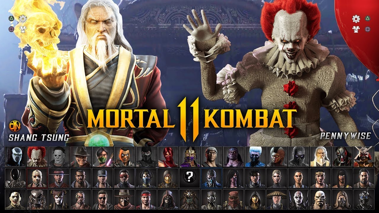 MORTAL KOMBAT 11 - Full Character Roster Wishlist (40 Fighters w/ DLC Guest Characters)