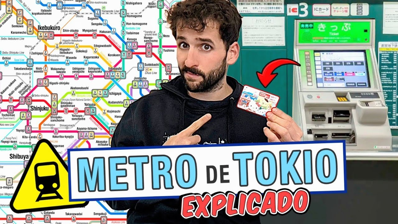 Cómo Usar el METRO DE TOKIO ⚠️🚆 Guia de viaje JAPÓN 🇯🇵