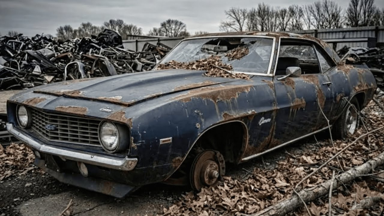 ASMR Car Restoration Chevrolet Camaro 1969 | Full Rebuild from Abandoned Condition