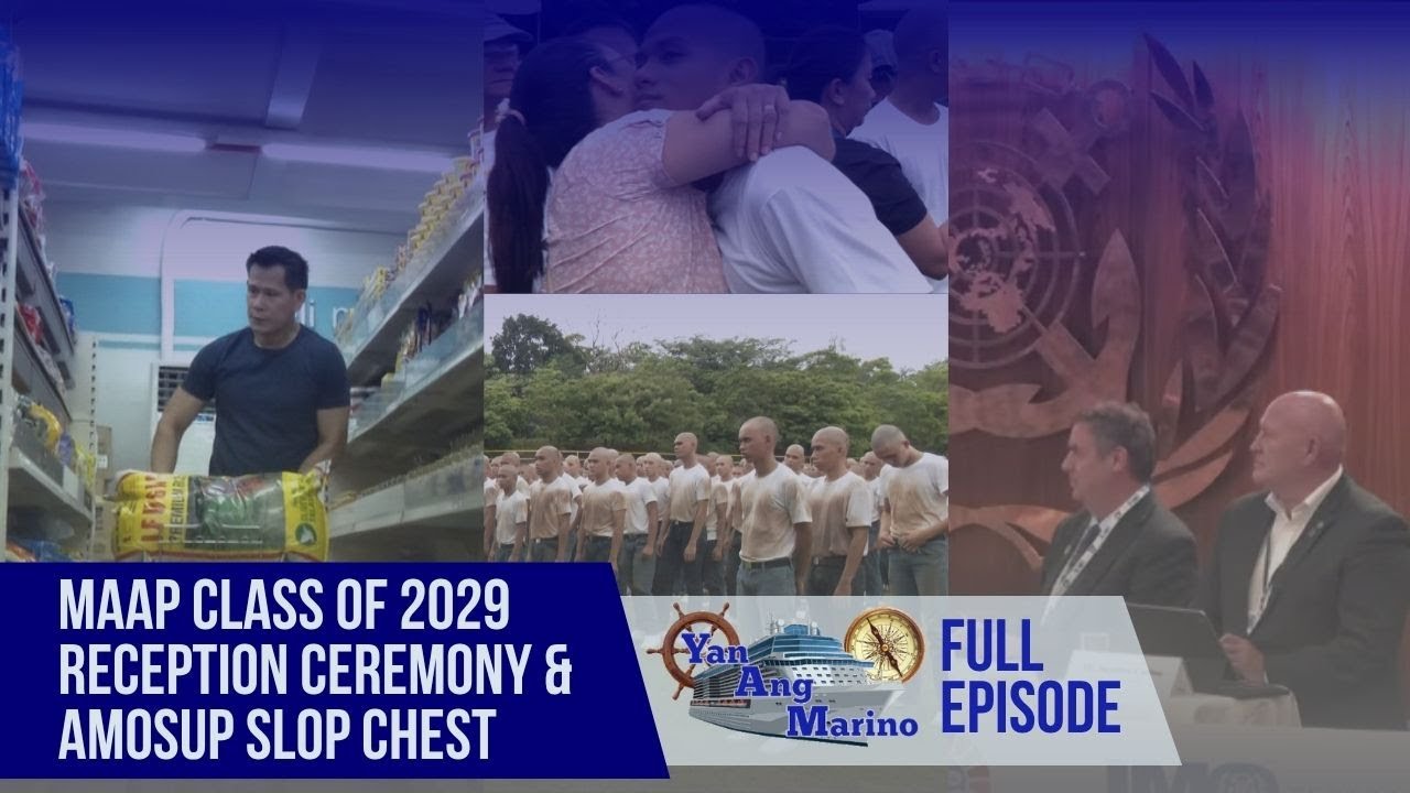 MAAP Class of 2029 Reception Ceremony & AMOSUP Slop Chest | Yan Ang Marino