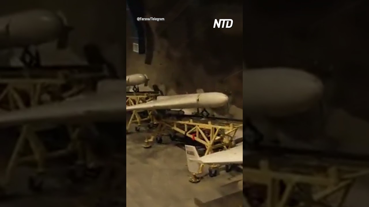 Iranian Propaganda Shows Underground Drone Arsenal